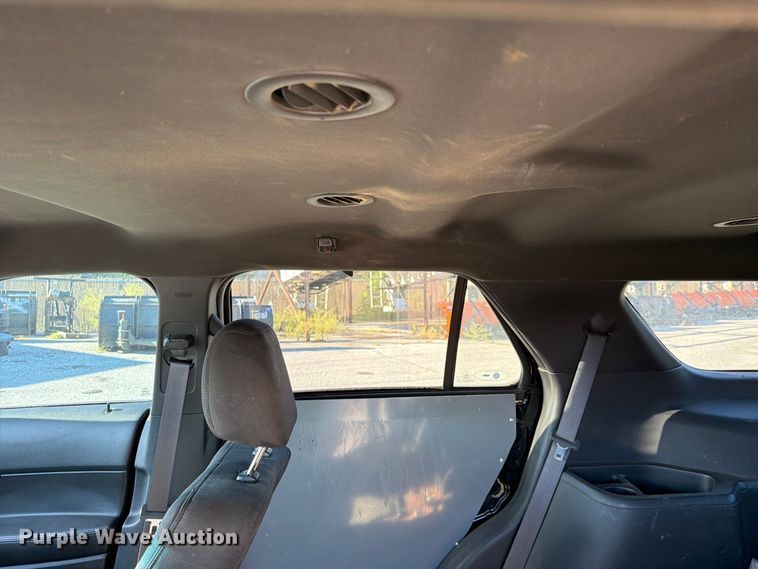image for item FU1125 2015 Ford Explorer Police Interceptor SUV