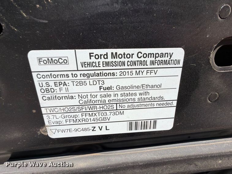 image for item FU1125 2015 Ford Explorer Police Interceptor SUV