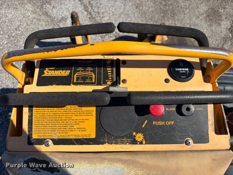 image for item FU1132 Wright WS 3615 ZTR lawn mower