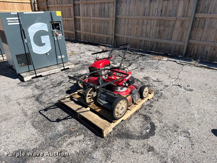 image for item FU1135 (2) Troy-Bilt push mowers