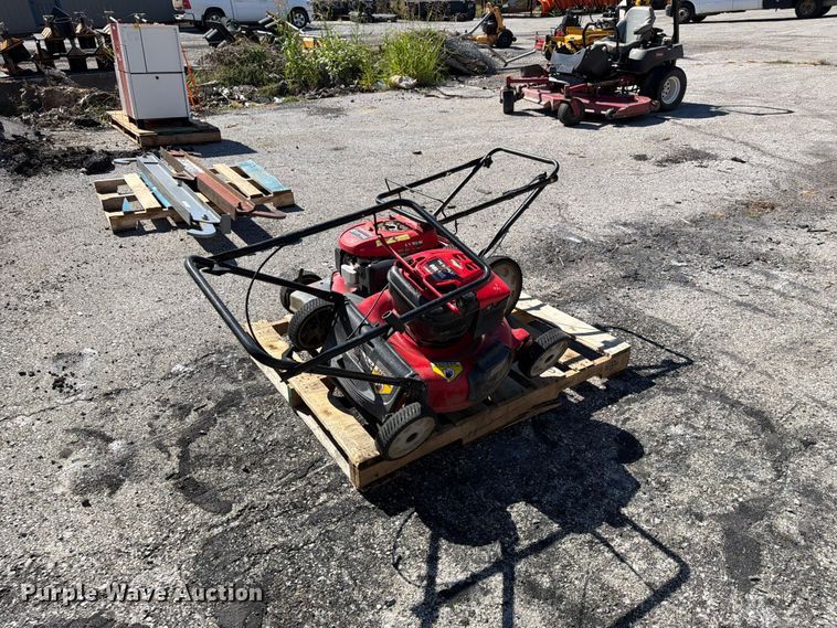 image for item FU1135 (2) Troy-Bilt push mowers
