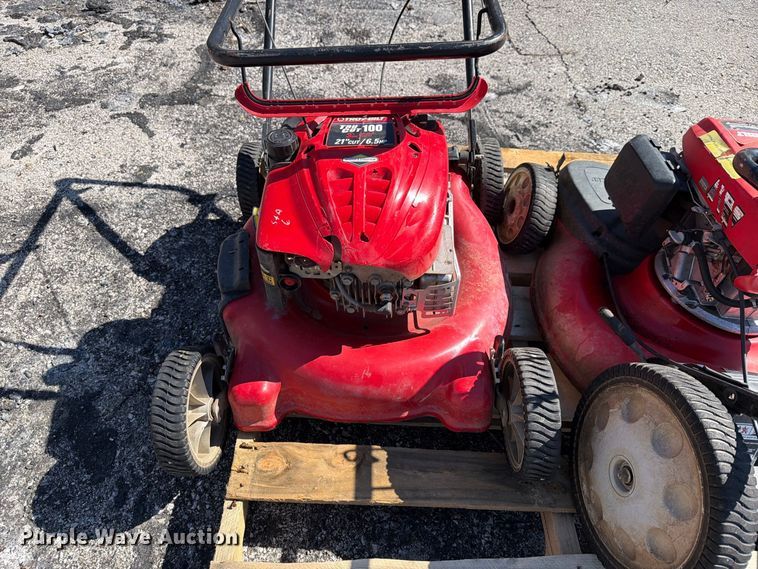 image for item FU1135 (2) Troy-Bilt push mowers