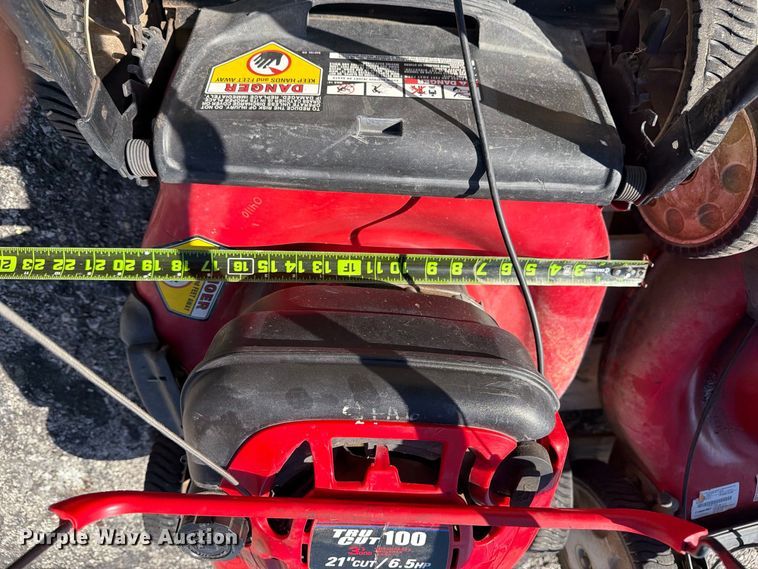 image for item FU1135 (2) Troy-Bilt push mowers