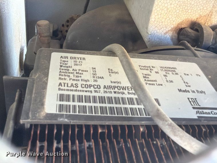 image for item FU1143 Atlas GA7FF air compressor