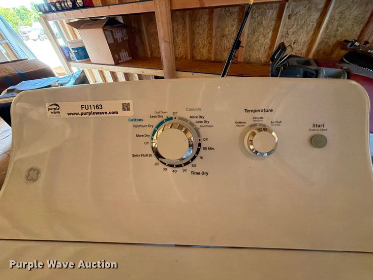 image for item FU1163 General Electric GTD33EASKOWW washer