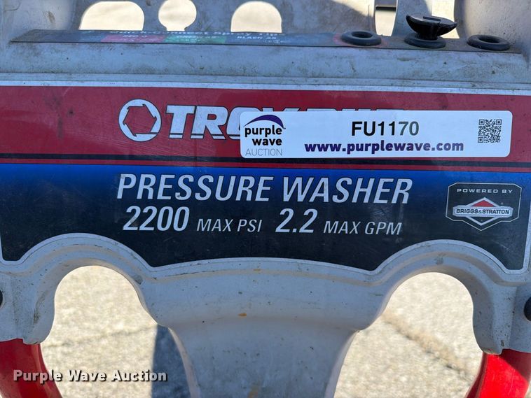 image for item FU1170 Troy Built 020292 pressure washer