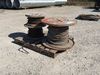 (3) partial spools of cable