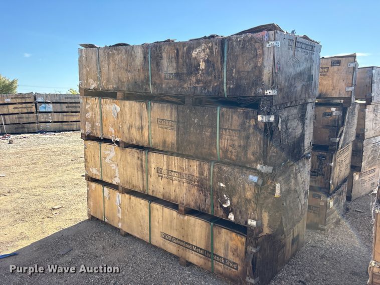 image for item DO1960 (24) 2024 Valley Pioneer MAC1220F livestock sheds