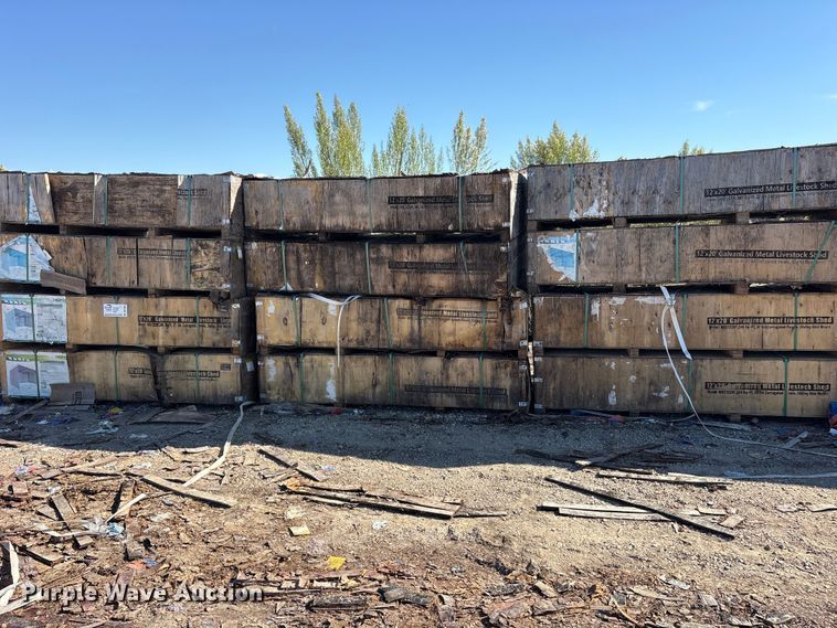 image for item DO1962 (24) 2024 Valley Pioneer MAC1220F livestock sheds