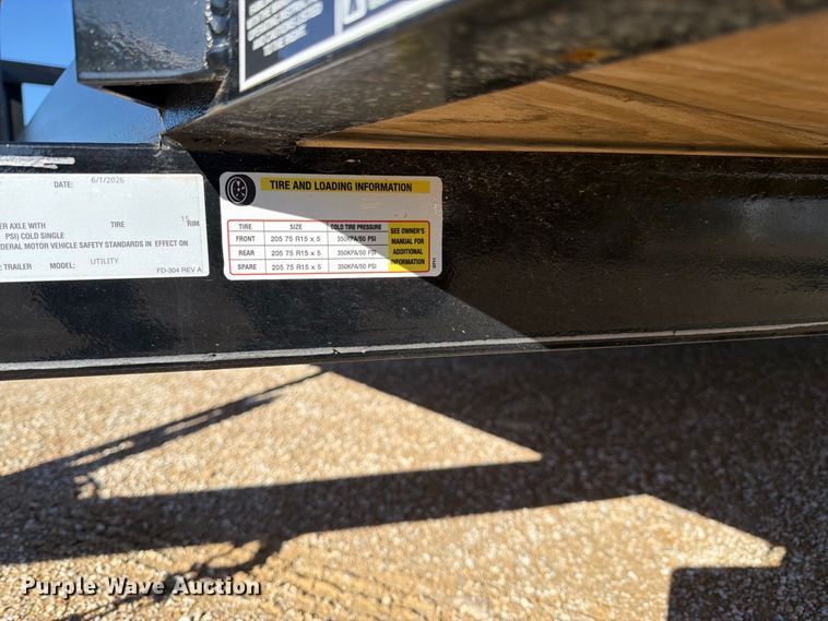 image for item DT3022 2026 Doolittle Rally Sport utility trailer