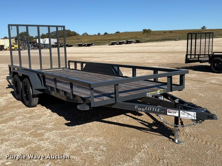image for item DT3025 2026 Doolittle HD Pro Series utility trailer