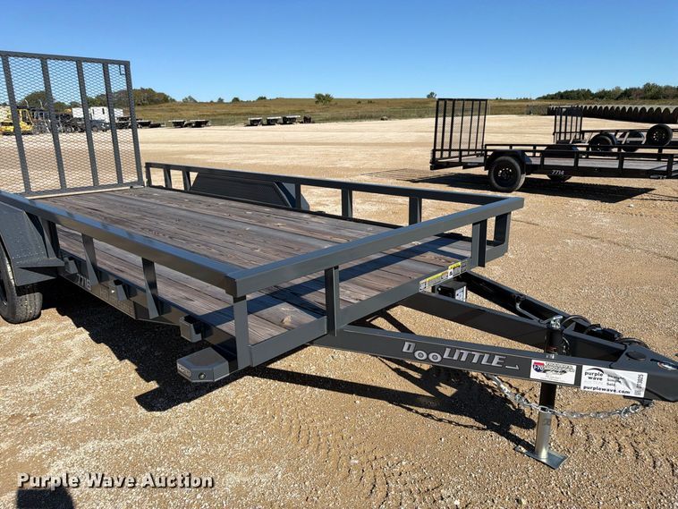 image for item DT3025 2026 Doolittle HD Pro Series utility trailer