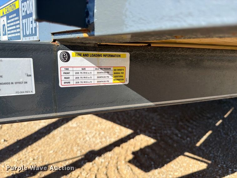 image for item DT3025 2026 Doolittle HD Pro Series utility trailer