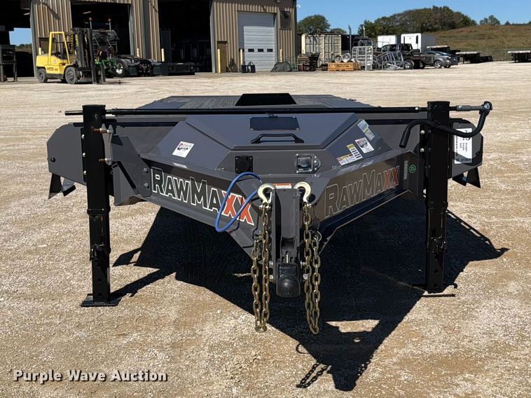 image for item DT3028 2026 RawMaxx tilt deck equipment trailer