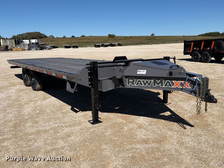 image for item DT3028 2026 RawMaxx tilt deck equipment trailer