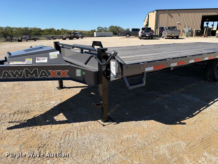 image for item DT3028 2026 RawMaxx tilt deck equipment trailer
