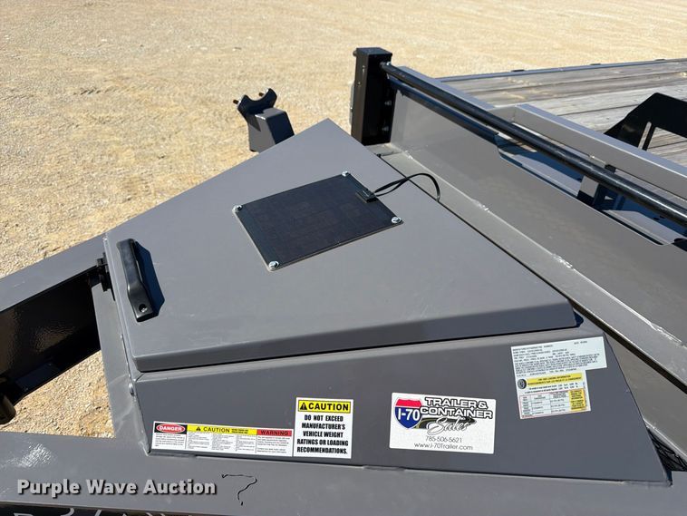 image for item DT3028 2026 RawMaxx tilt deck equipment trailer