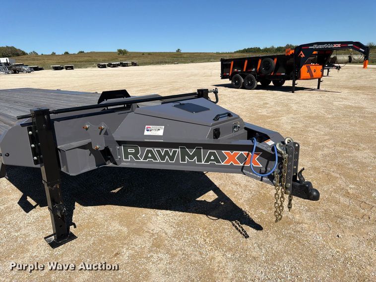image for item DT3028 2026 RawMaxx tilt deck equipment trailer