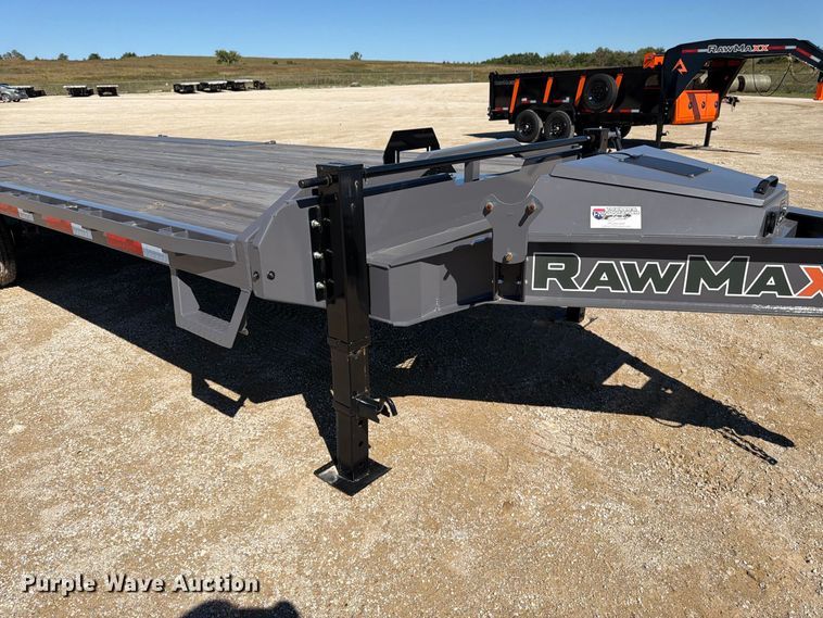 image for item DT3028 2026 RawMaxx tilt deck equipment trailer