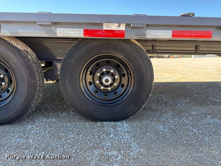 image for item DT3028 2026 RawMaxx tilt deck equipment trailer