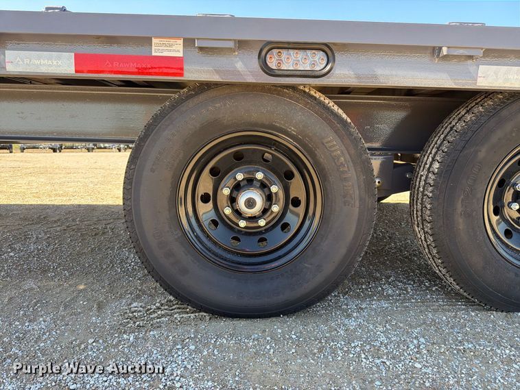 image for item DT3028 2026 RawMaxx tilt deck equipment trailer