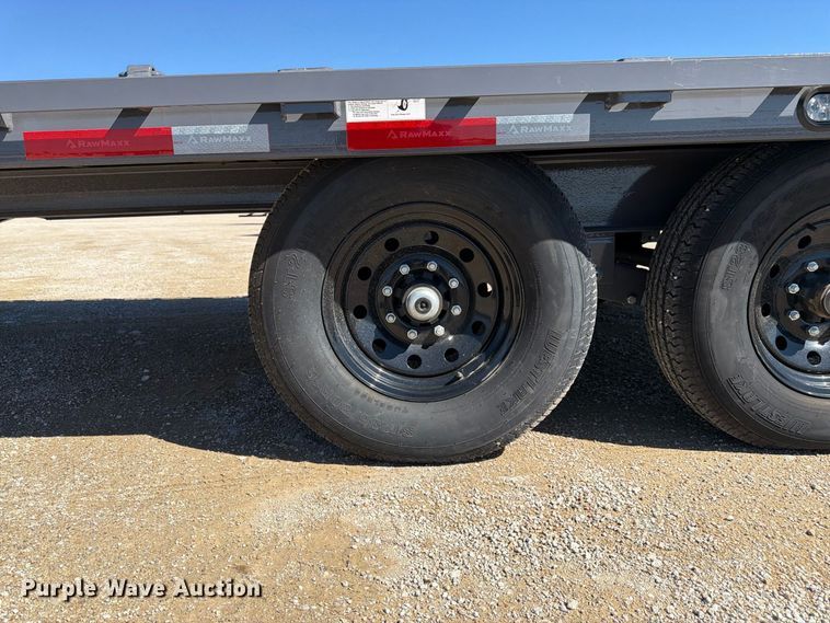 image for item DT3028 2026 RawMaxx tilt deck equipment trailer