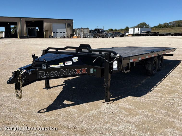 image for item DT3029 2026 RawMaxx tilt deck equipment trailer
