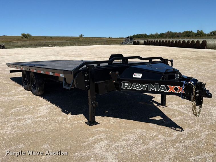 image for item DT3029 2026 RawMaxx tilt deck equipment trailer