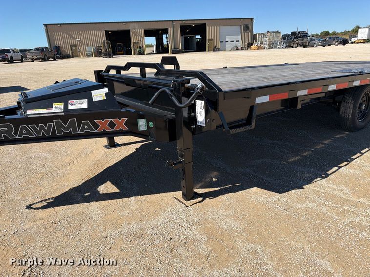 image for item DT3029 2026 RawMaxx tilt deck equipment trailer