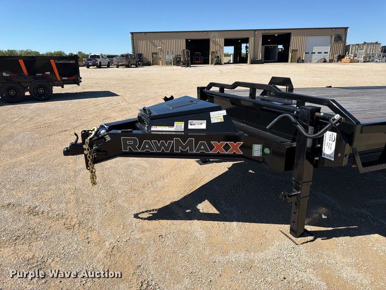 image for item DT3029 2026 RawMaxx tilt deck equipment trailer