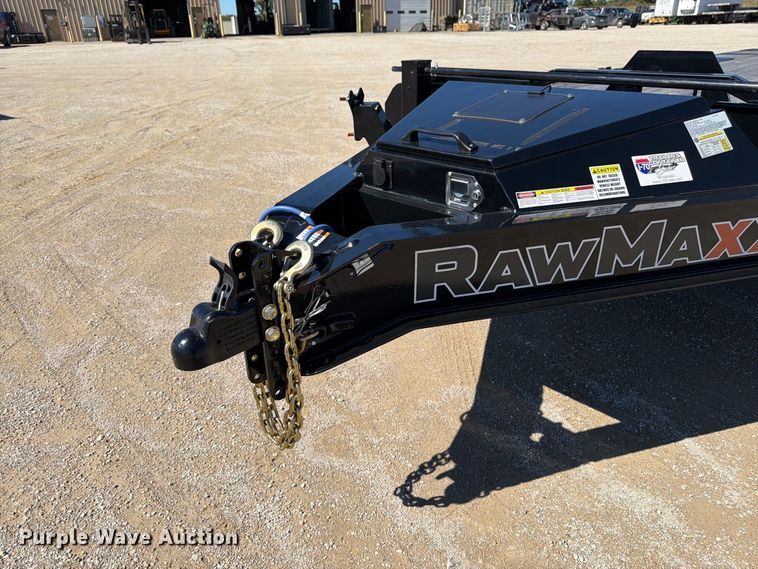 image for item DT3029 2026 RawMaxx tilt deck equipment trailer