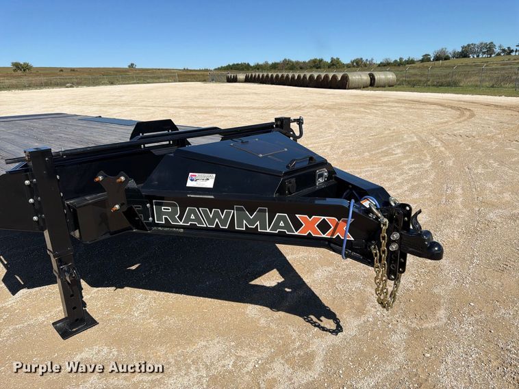 image for item DT3029 2026 RawMaxx tilt deck equipment trailer
