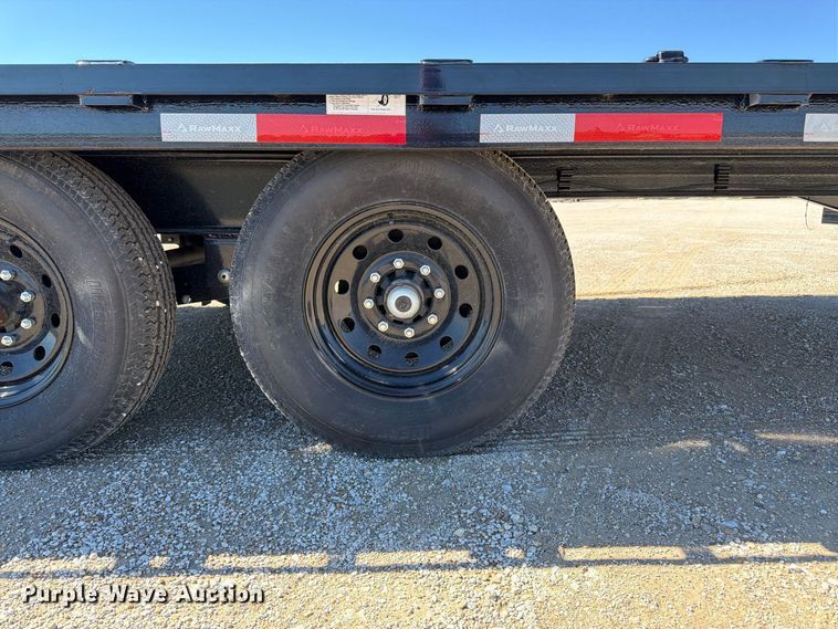 image for item DT3029 2026 RawMaxx tilt deck equipment trailer