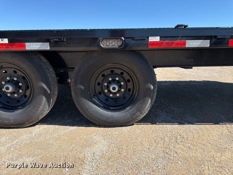 image for item DT3029 2026 RawMaxx tilt deck equipment trailer