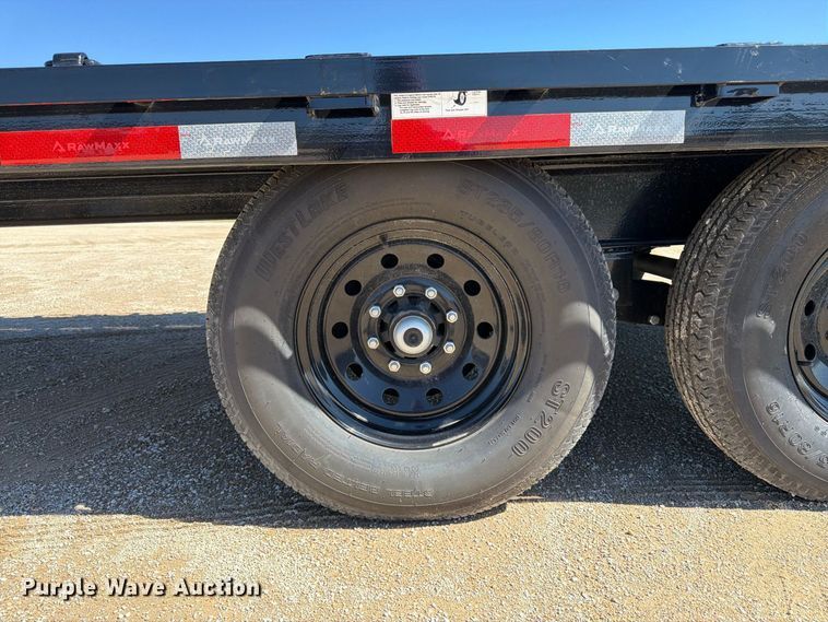 image for item DT3029 2026 RawMaxx tilt deck equipment trailer