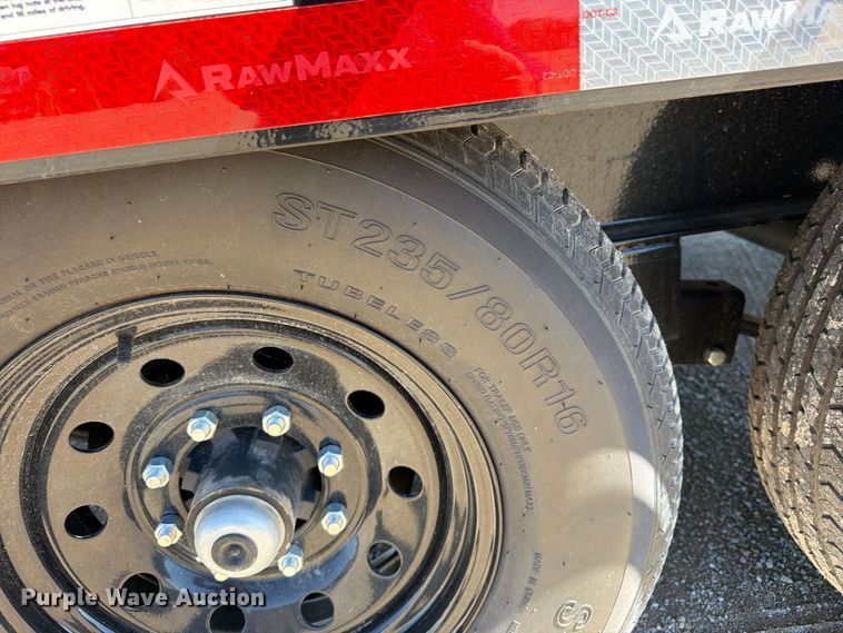 image for item DT3029 2026 RawMaxx tilt deck equipment trailer
