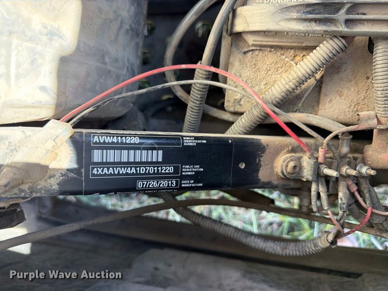 image for item DT3034 2013 Bobcat 3640 utility vehicle