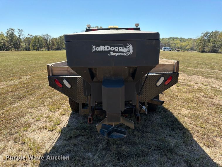 image for item DT3042 2015 Ford F250 Super Duty Ext. Cab dump flatbed pickup truck