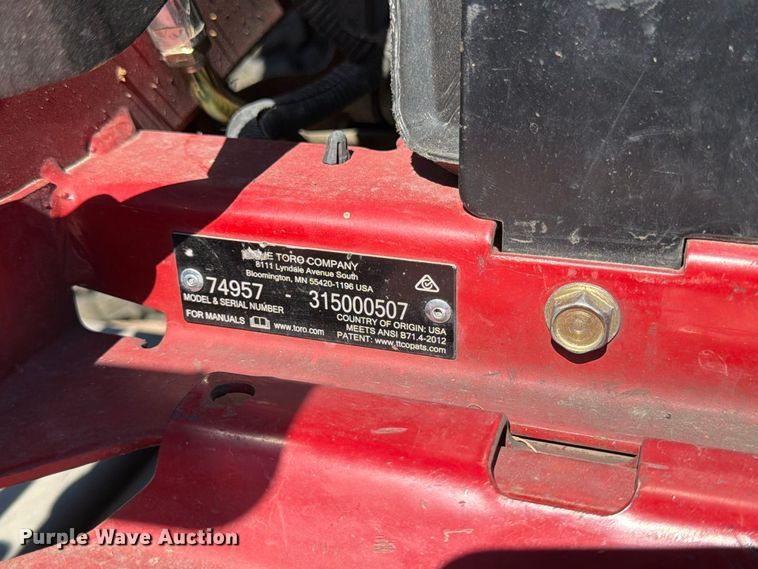 image for item DT3044 Toro 74957 ZTR lawn mower