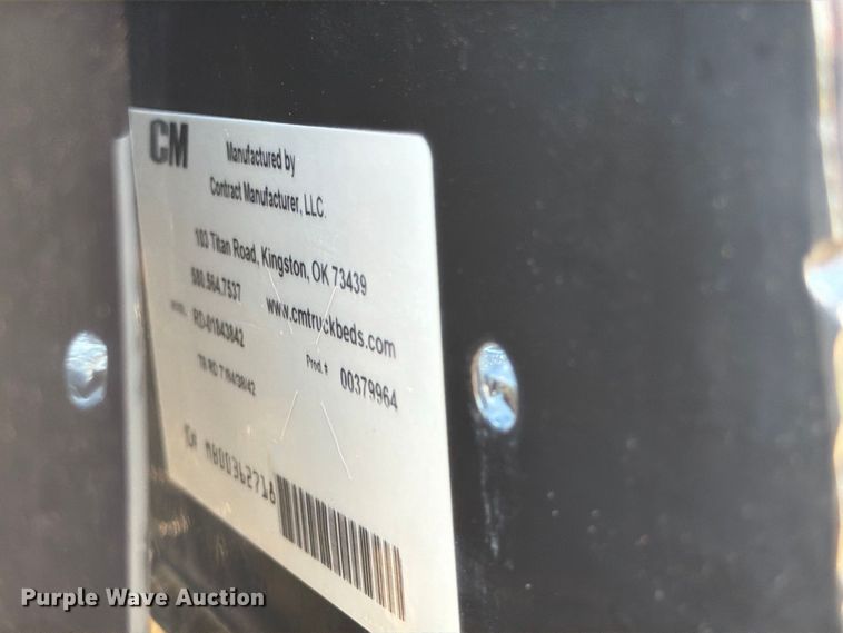 image for item DT3049 2018 RAM 2500 Crew Cab flatbed pickup truck