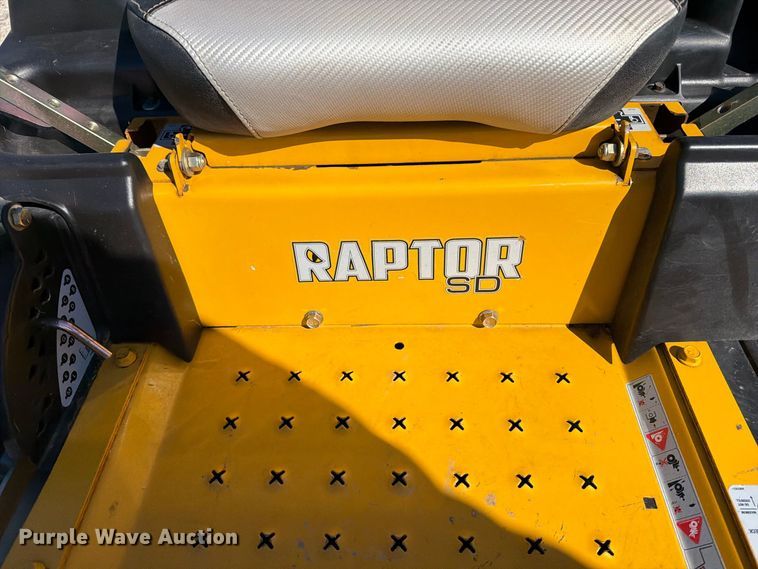 image for item DV2078 Hustler Raptor SD ZTR lawn mower