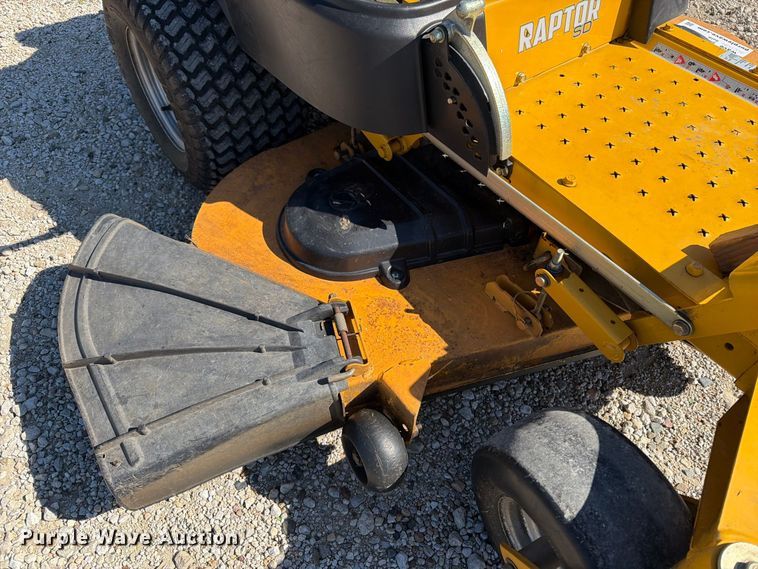 image for item DV2078 Hustler Raptor SD ZTR lawn mower