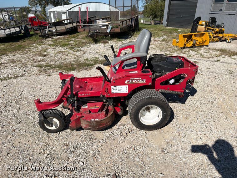 image for item DV2079 Country Clipper SR354 ZTR lawn mower