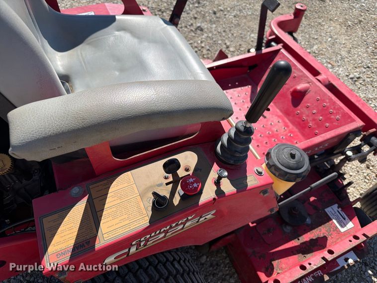 image for item DV2079 Country Clipper SR354 ZTR lawn mower