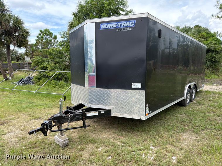 2019 Novae Corp Sure Trac STWCH10222TA-100 enclosed cargo trailer