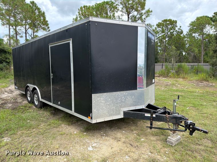 image for item DV7395 2019 Novae Corp Sure Trac STWCH10222TA-100 enclosed cargo trailer