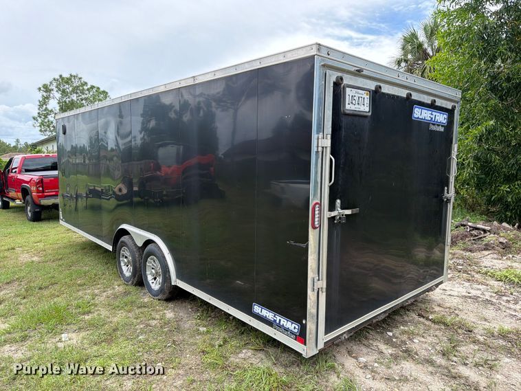 image for item DV7395 2019 Novae Corp Sure Trac STWCH10222TA-100 enclosed cargo trailer