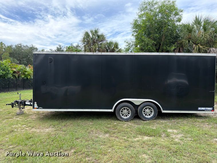 image for item DV7395 2019 Novae Corp Sure Trac STWCH10222TA-100 enclosed cargo trailer