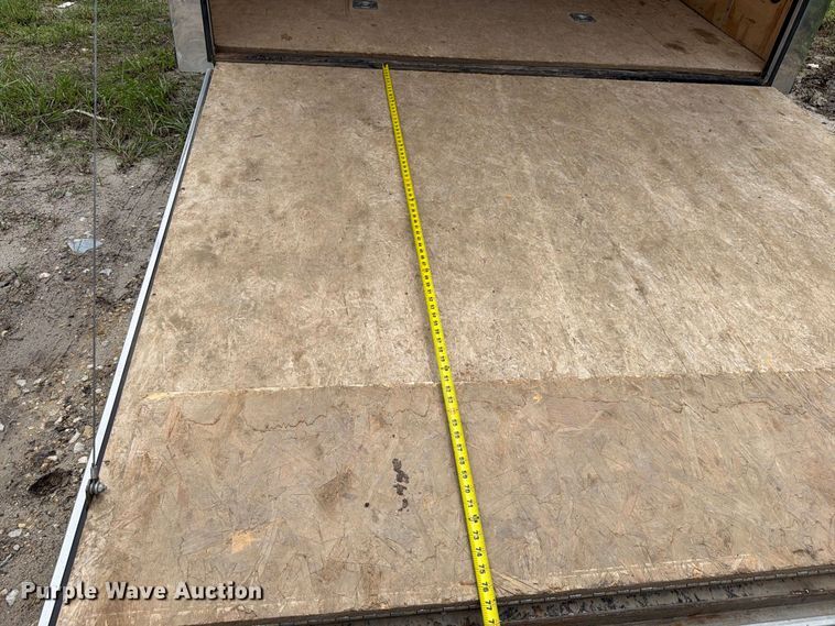 image for item DV7395 2019 Novae Corp Sure Trac STWCH10222TA-100 enclosed cargo trailer