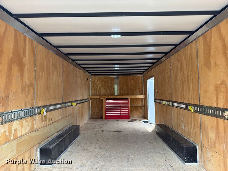 image for item DV7395 2019 Novae Corp Sure Trac STWCH10222TA-100 enclosed cargo trailer